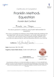 Franklin Method Eqeustrian